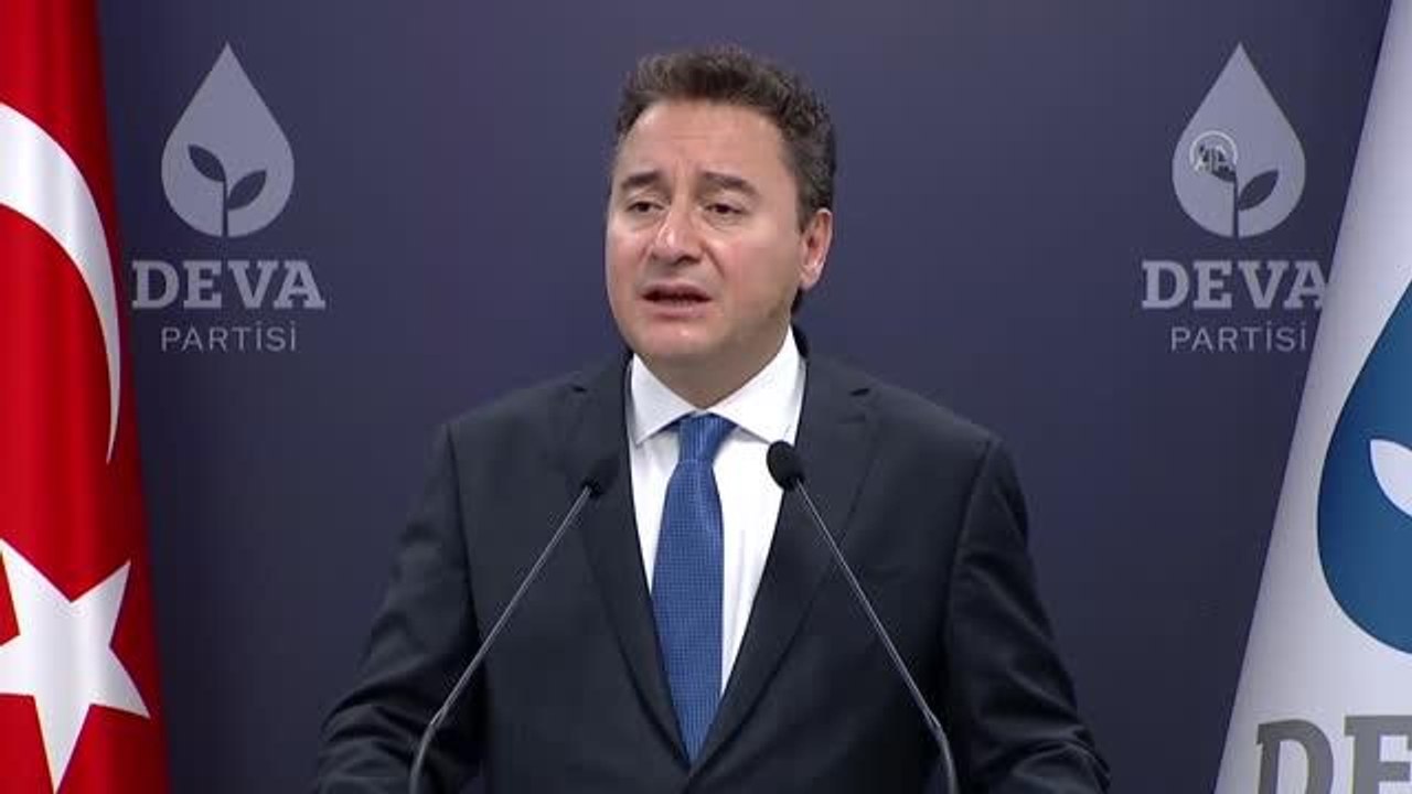 DEVA Partisi Genel Başkanı Babacan, gündemi değerlendirdi