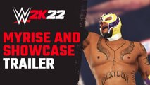 WWE 2K22 enseña las fortalezas de MyRISE y 2K Showcase en un nuevo tráiler a días de su lanzamiento