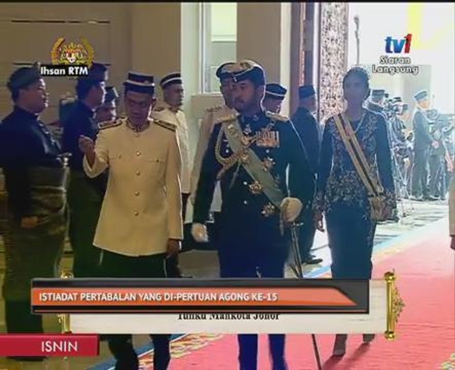 Istiadat Pertabalan Yang di-Pertuan Agong ke-15
