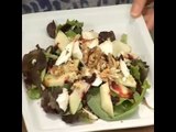 Recette des Ellenautes : la salade de jeunes pousses