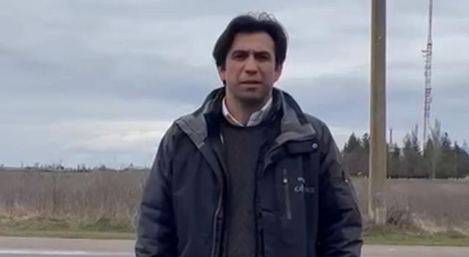 Son dakika haber | Çalışanlarını tahliye etti, kendisi savaşın ortasında kaldı