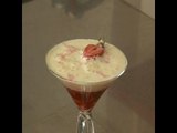 L'atelier des Chefs : jus de fraises, fraises gariguettes et émulsion vanille