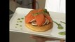 L'atelier des Chefs : la tarte fine croustillante à la tomate et champignons, jus de persil