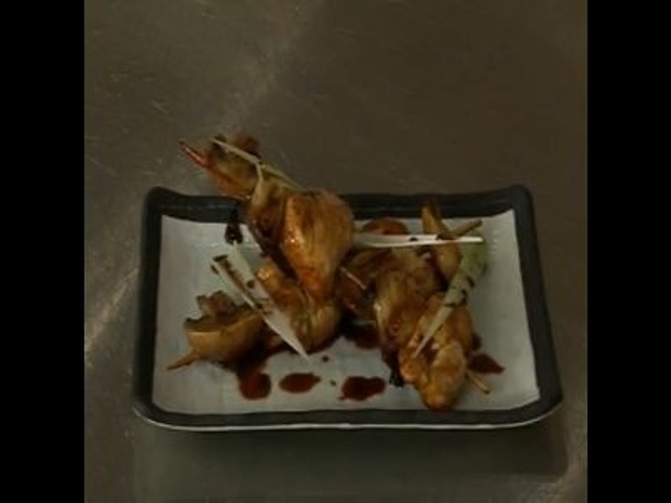 L'atelier des Chefs : les Yaki tori de poulet