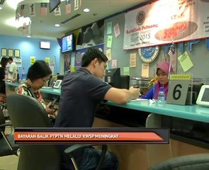 Bayaran balik PTPTN melalui KWSP meningkat