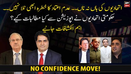 What did the ruling coalition demand from the opposition?