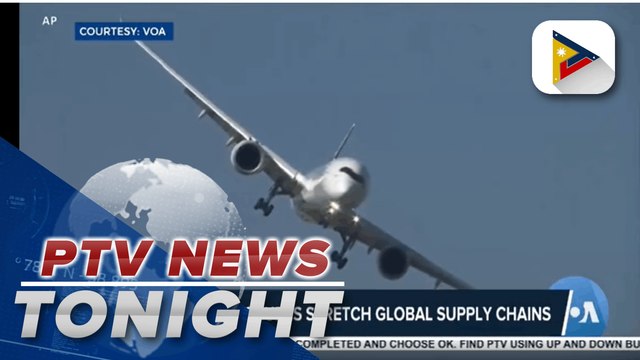 Airspace closures stretch global supply chains