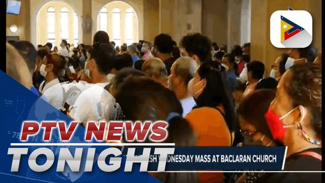 60 thousand individuals attend Ash Wednesday mass at Baclaran church