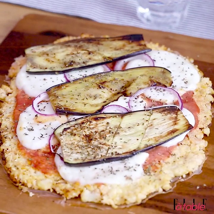 Pizza au chou-fleur