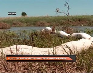 72,000 liter minyak mentah bakal cemar sumber air bersih