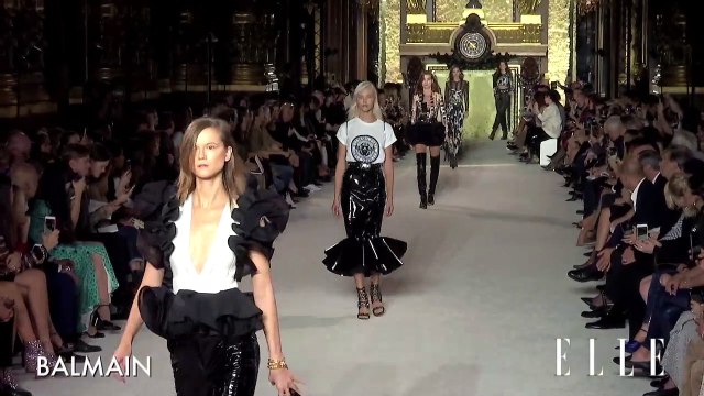 Défilé Balmain prêt à porter Printemps-Eté 2018
