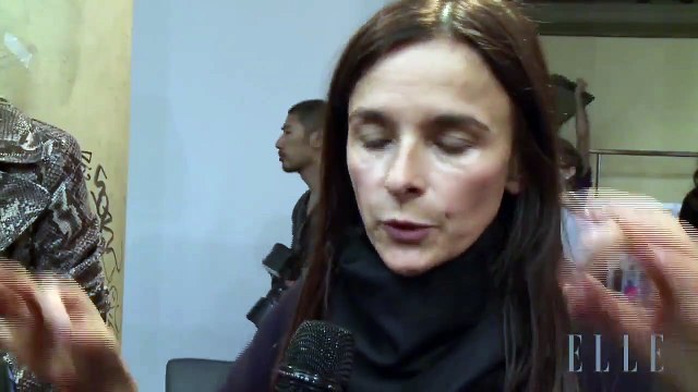 Véronique Leroy nous emmène dans les coulisses de son défilé printemps-été 2013