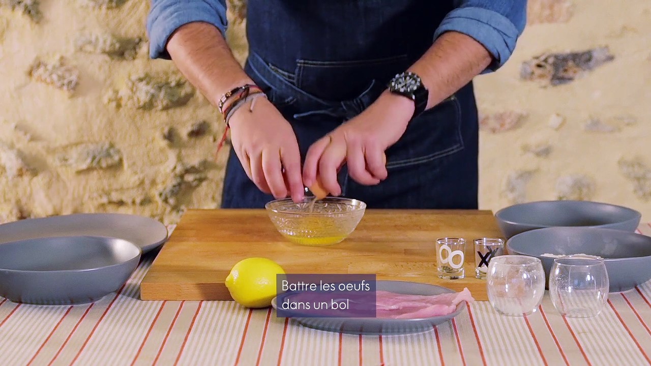 Comment paner une escalope de dinde