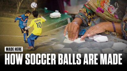 Made Here: How Soccer Balls Are Made