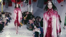 Défilé Calvin Klein Collection prêt à porter Printemps-Eté 2018