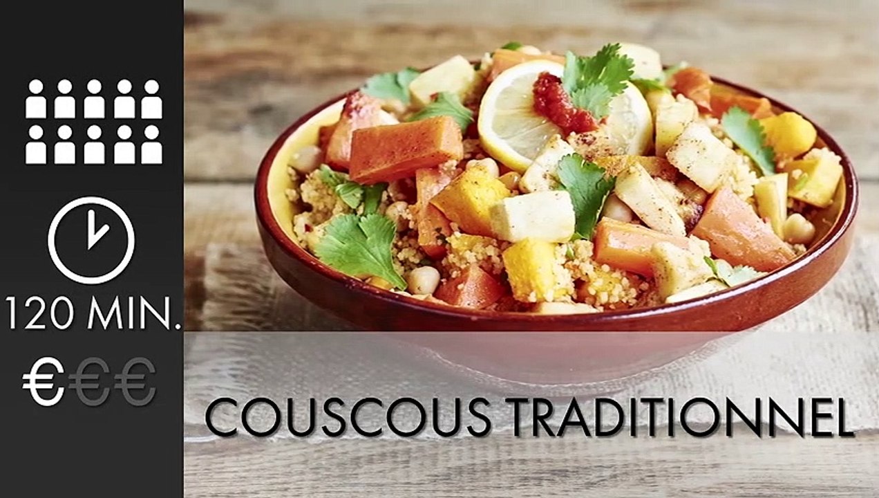 A TABLE : COUSCOUS TRADITIONNEL