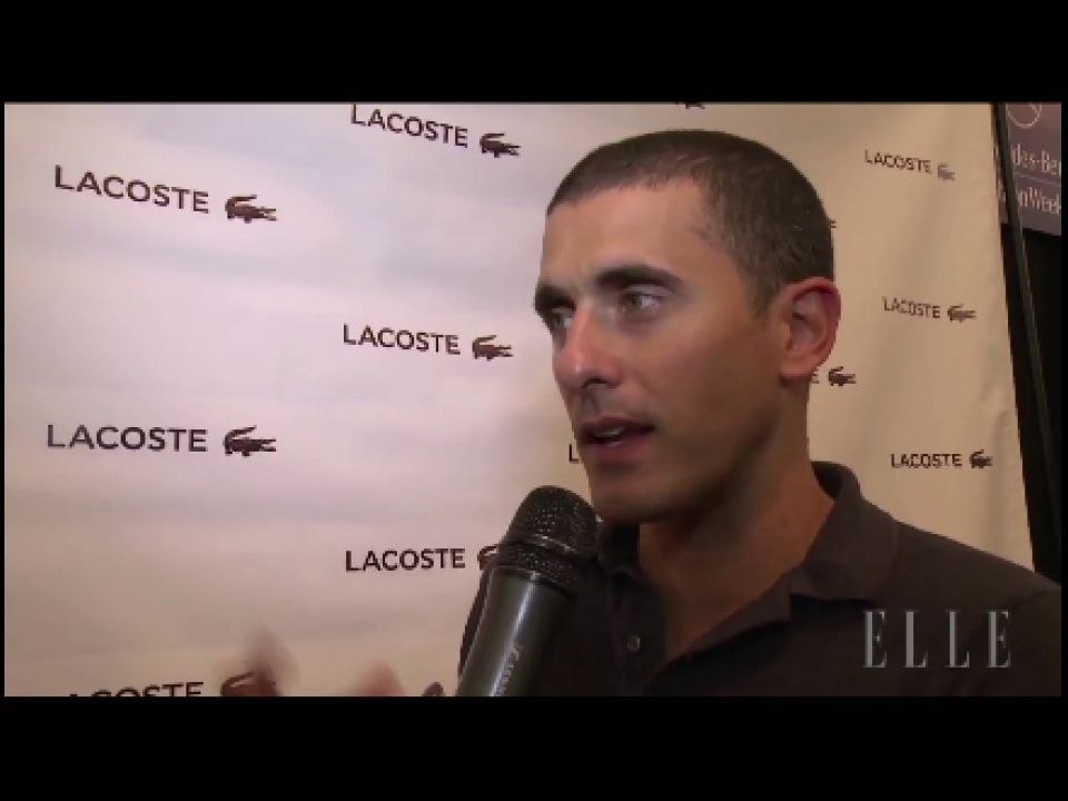 Felipe Oliveira Baptista nous emmène dans les coulisses du défilé Lacoste printemps-été 2013