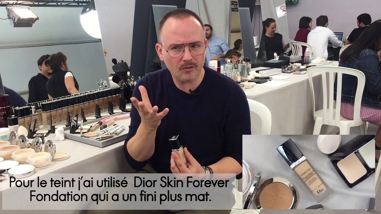 Peter Philips, make-up artist Dior, fait ressortir le côté sauvage qui sommeille en nous