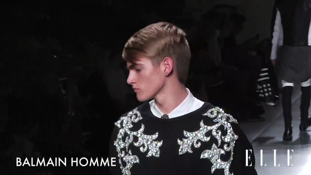 Défilé Balmain Homme, Printemps-Eté 2018