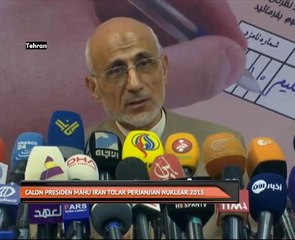 Calon Presiden mahu Iran tolak perjanjian nuklear 2015