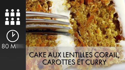 A TABLE : CAKE AUX LENTILLES CORAIL