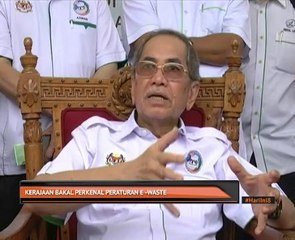 Kerajaan bakal perkenal peraturan E-waste