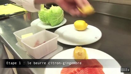 Etoiler un pavé de saumon avec Eric Frechon