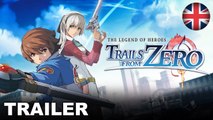 The Legend of Heroes: Trails from Zero - Tráiler Fecha de Lanzamiento