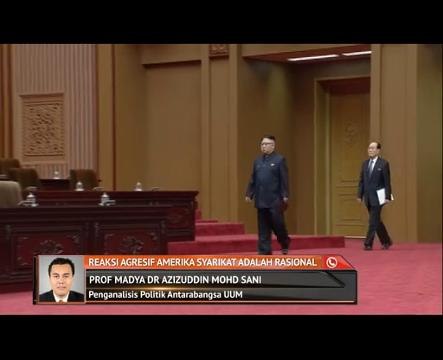 Reaksi agresif Amerika syarikat terhadap Korea Utara adalah rasional