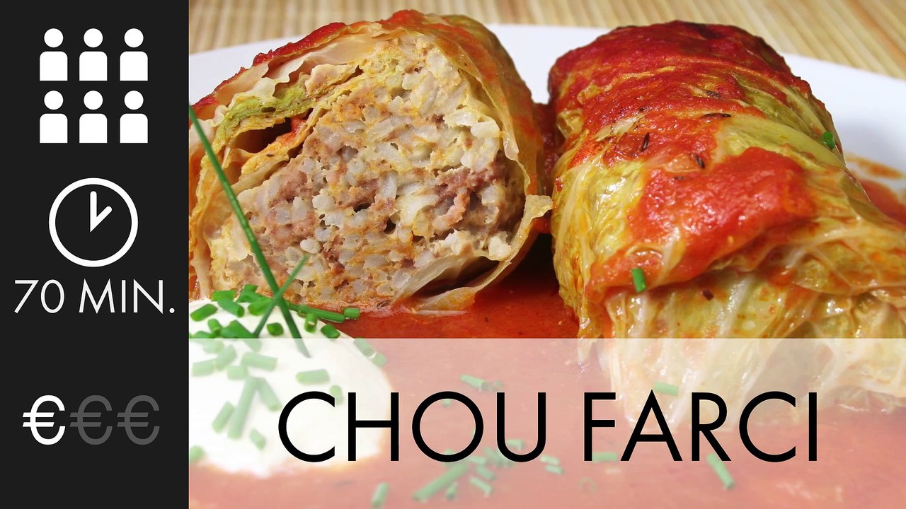 A TABLE : CHOU FARCI