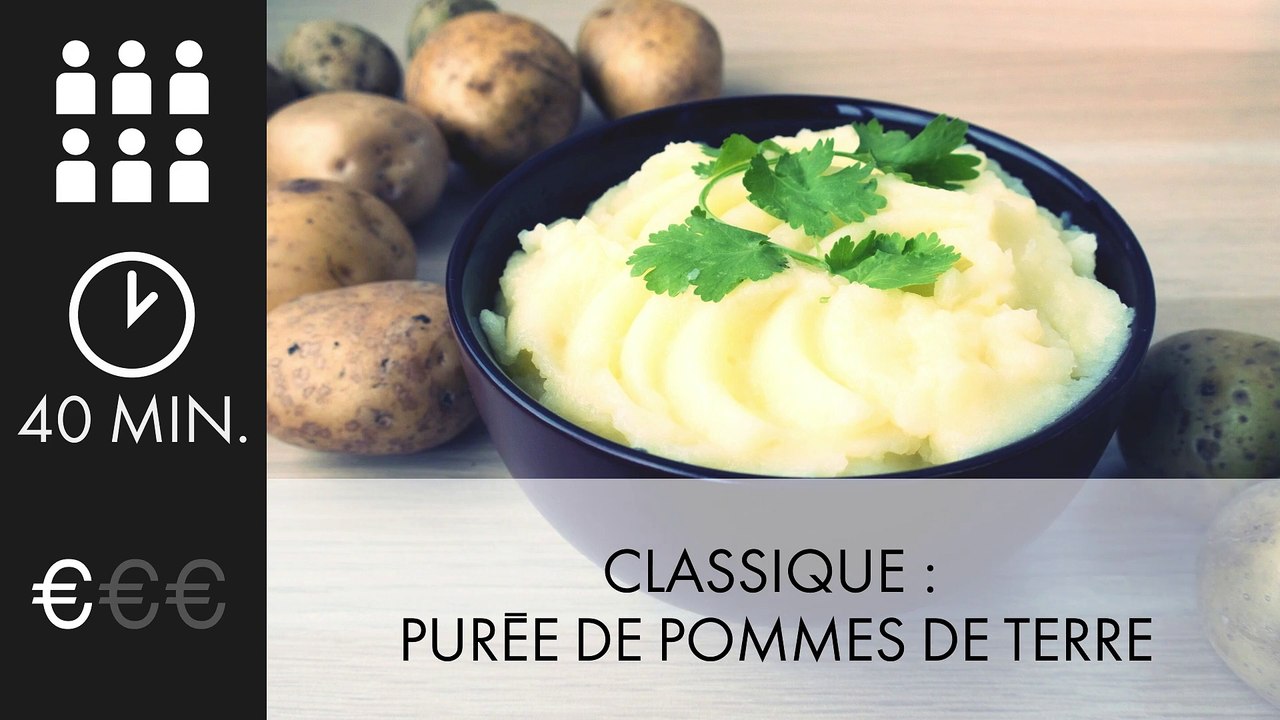 A TABLE : CLASSIQUE PUREE DE POMMES DE TERRE
