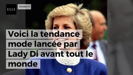 Voici la tendance mode lancée par Lady Di avant tout le monde