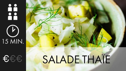 A TABLE : SALADE THAÏE