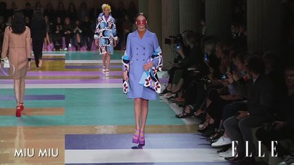 Défilé Miu Miu prêt à porter printemps été 2017
