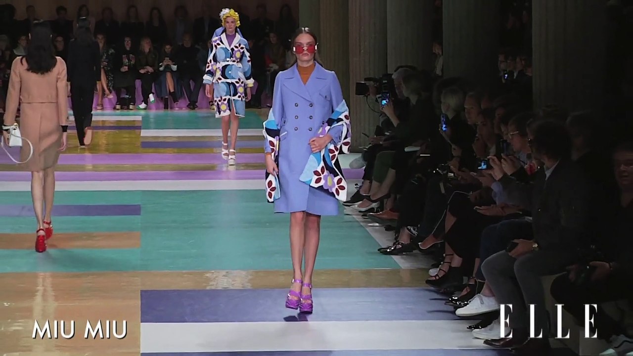 Défilé Miu Miu prêt à porter printemps été 2017