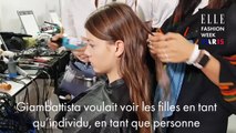 #ELLEsinfiltre dans le backstage Giambattista Valli Printemps-Eté 2019