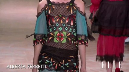 Défilé Alberta Ferretti prêt à porter printemps été 2017