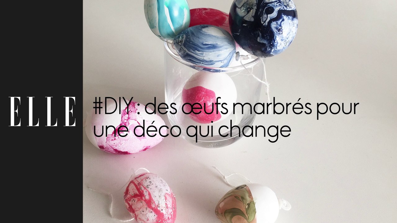 #DIY : des œufs marbrés pour une déco qui change
