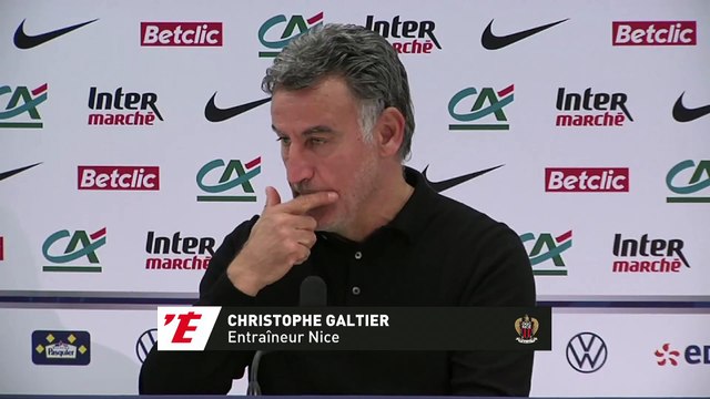 Galtier : « Il n'y a pas eu d'explosion dans le vestiaire » - Foot - Coupe - Nice