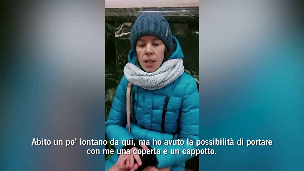 Kiev, il racconto di Svetlana: "Viviamo nella stazione della metropolitana: è il posto più sicuro"