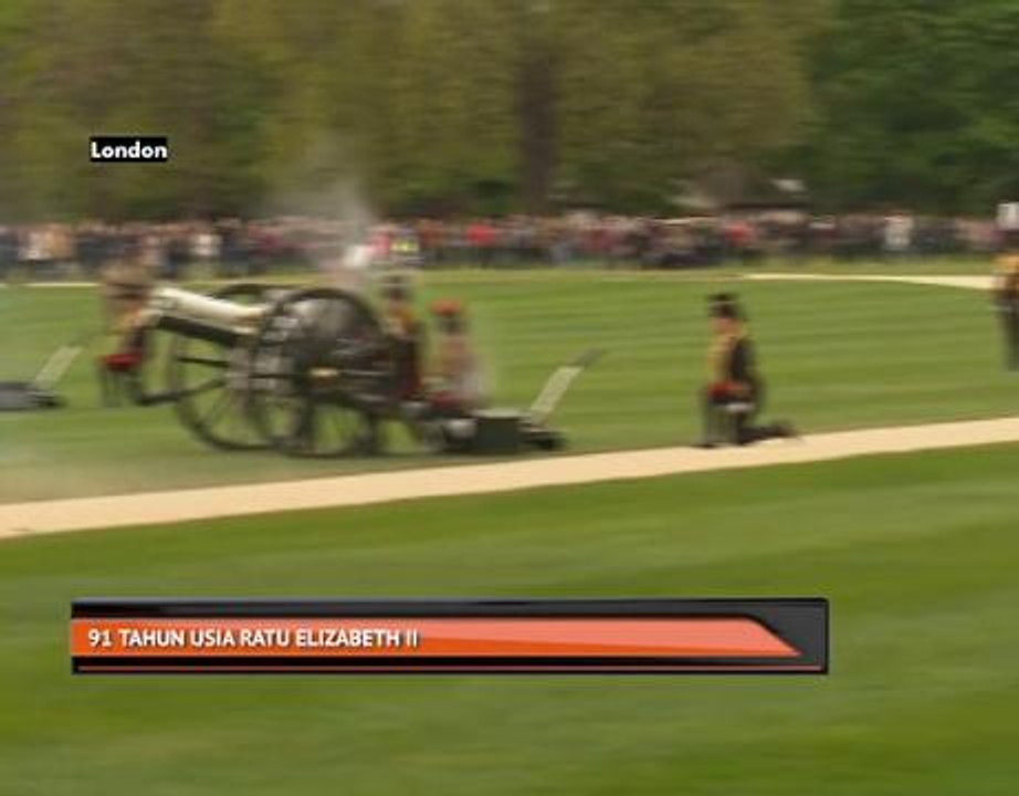 91 tahun usia ratu Elizabeth II