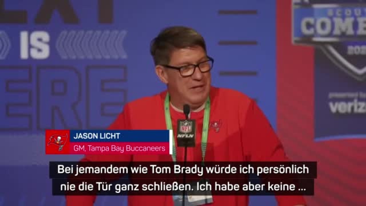 Bucs-GM: “Keine Hinweise auf Brady-Rückkehr”