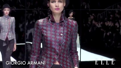 Défilé Giorgio Armani prêt à porter Automne-Hiver 2017-2018