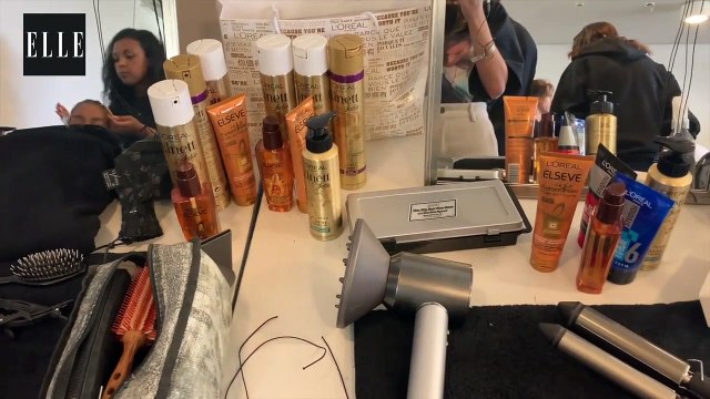 #ELLEsinfiltre… dans le backstage du défilé Giambattista Valli printemps-été 2020