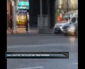 Paris shooting: One killed and three wounded