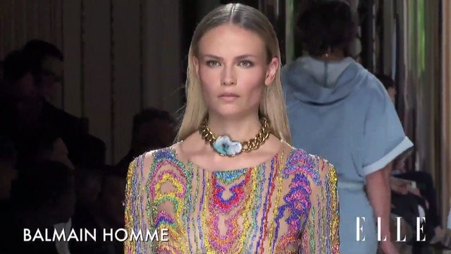 Défilé Balmain Homme, Printemps-Eté 2017