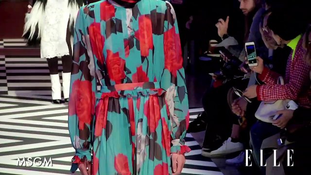 Défilé MSGM prêt à porter Automne-Hiver 2017-2018