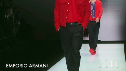Défilé Emporio Armani, Printemps-Eté 2017