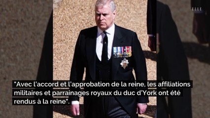 Prince Andrew : il est contraint de renoncer à ses titres militaires