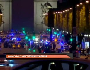 Anggota polis Perancis maut ditembak penyerang